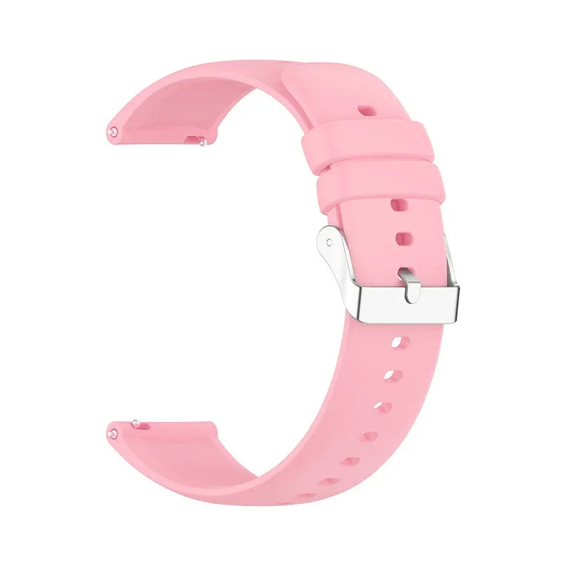 Universal Watch Straps 22mm 20mm Quick Release Silicone Band Soft Rubber Wristband for Huawei Samsung Xiaomi Amazfit Smartwat