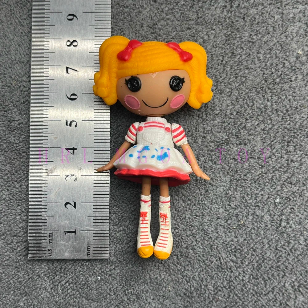 Original 8-10cm Lalaloopsy Little Sister Multi-style Dolls PVC Girls' Holiday Gift Collection Toys - A22-1PC