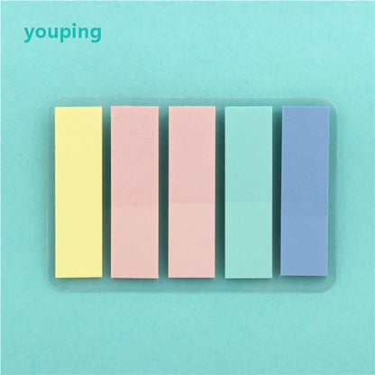 15 Types Color Self Adhesive Memo Pad Sticky Notes Bookmark Point It Marker Memo Sticker Paper Office School Supplies - B