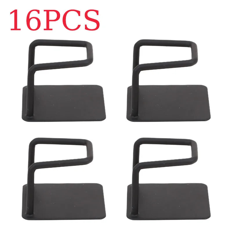 New Wall Mounted Weight Scale Storage Rack Universal Bracket Traceless Paste Space Saving Design Suitable For Home And Bathro