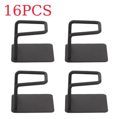 New Wall Mounted Weight Scale Storage Rack Universal Bracket Traceless Paste Space Saving Design Suitable For Home And Bathro
