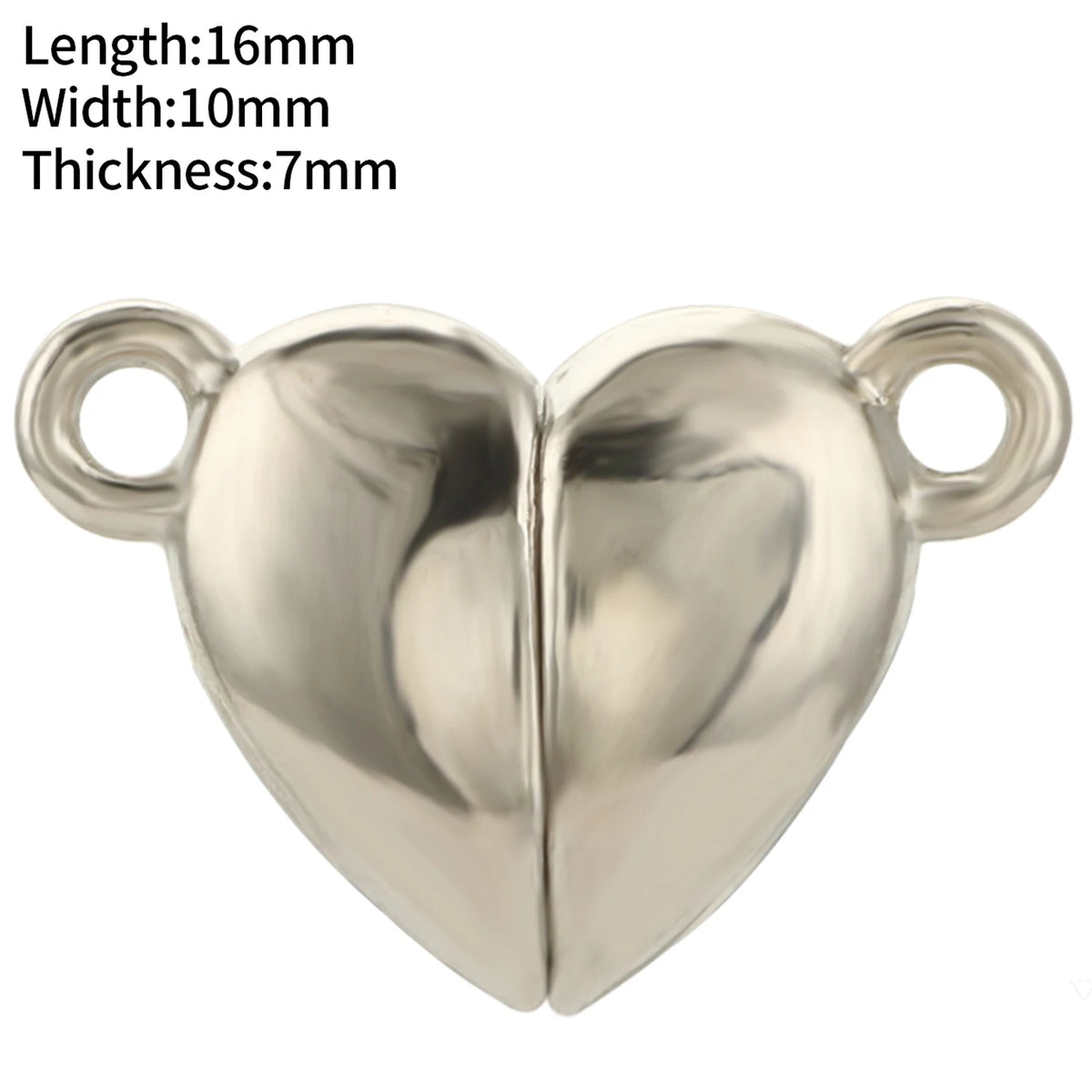 10-5Sets Stainless Steel Strong Magnetic Clasps Magnet End Clasp Connectors For Jewelry Making DIY Bracelet Necklace Accessor