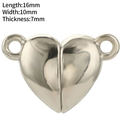 10-5Sets Stainless Steel Strong Magnetic Clasps Magnet End Clasp Connectors For Jewelry Making DIY Bracelet Necklace Accessor