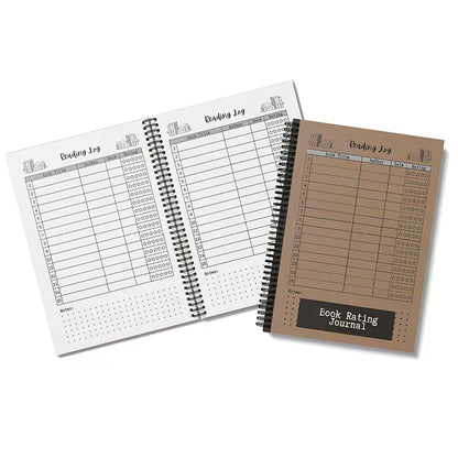 Compact Reading Journal - Track Your Progress With Book Ratings, Notes & Lists - Ideal Gift For Book Lovers & Voracious Reade