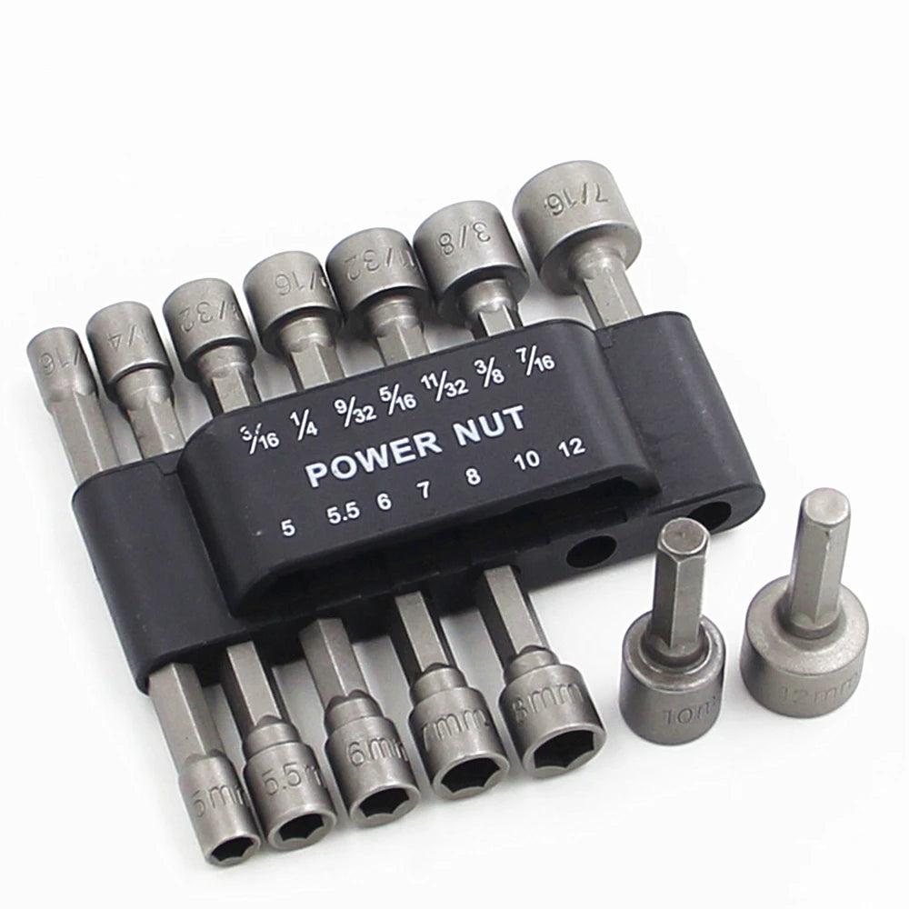 Powerful Socket Inner Hexagonal Wrench Hexagonal Handle Screwdriver Socket Extension Rod Pneumatic Screwdriver Insert Tool Se