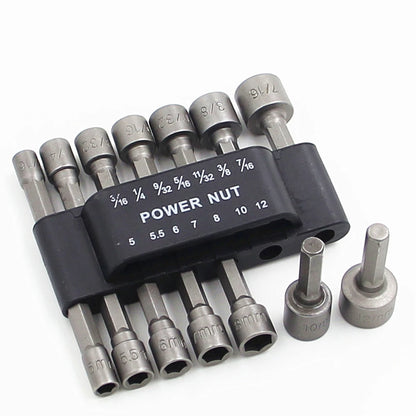Powerful Socket Inner Hexagonal Wrench Hexagonal Handle Screwdriver Socket Extension Rod Pneumatic Screwdriver Insert Tool Se