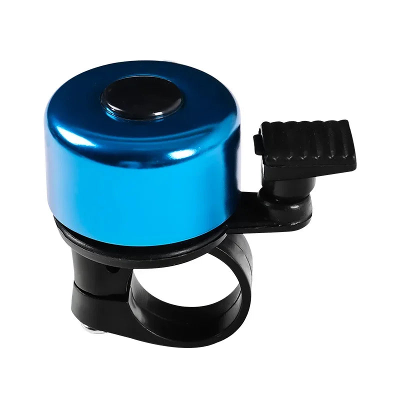 Bicycle Bell Alloy Mountain Road Bike Horn Sound Alarm For Safety Cycling Handlebar Bicycle Call Accessories - Blue