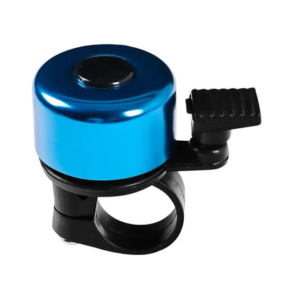 Bicycle Bell Alloy Mountain Road Bike Horn Sound Alarm For Safety Cycling Handlebar Bicycle Call Accessories - Blue