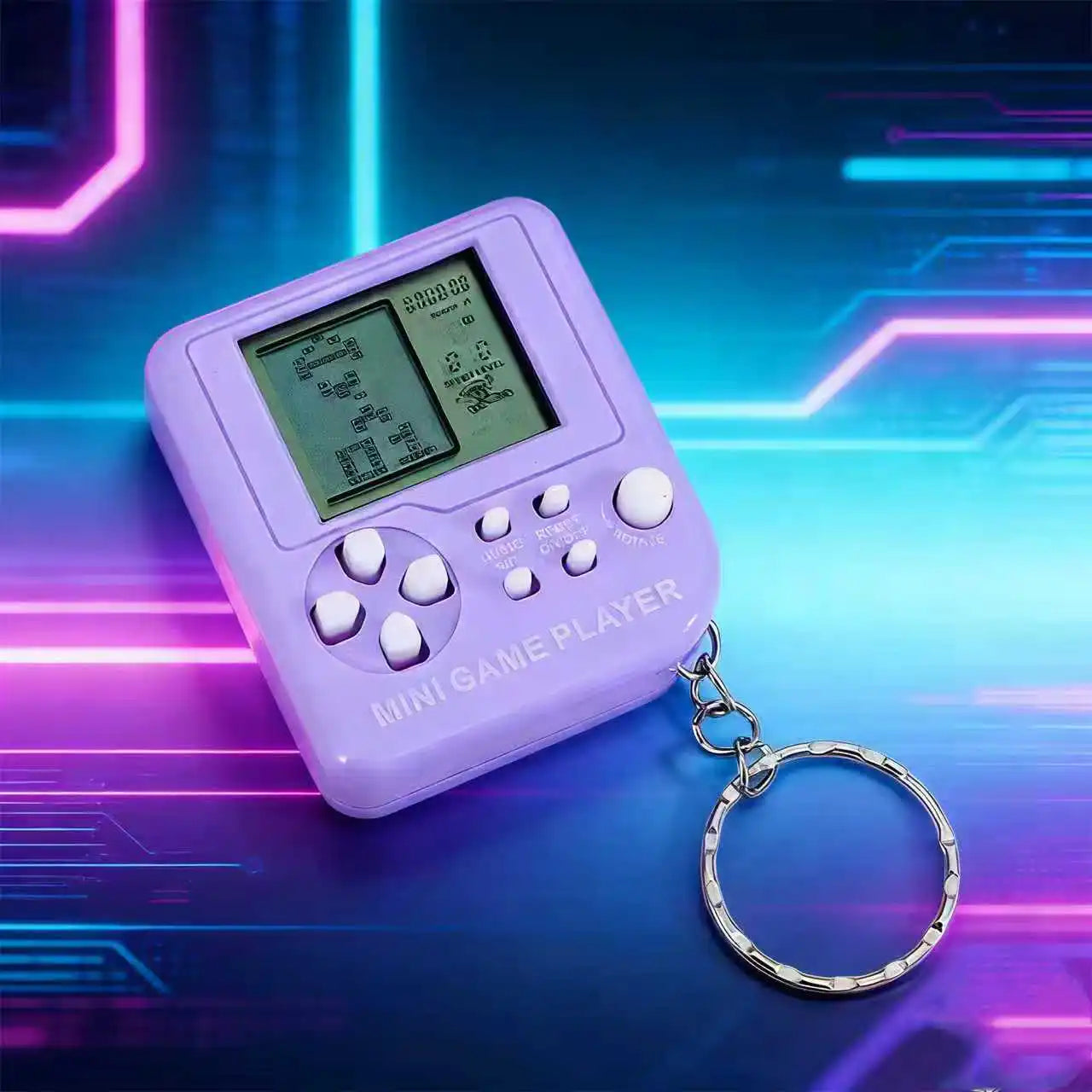 Retro Mini Handheld Game Console Classic Electronic Games Handheld Game Machine Children's Educational Game Console Toy Ide G