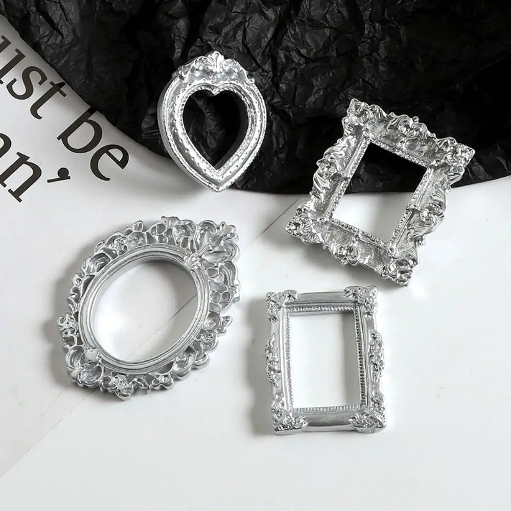 Vintage Resin DIY Shadow Box Frame Gold DIY Memory Display Frames Mini Photo Frames Gifts