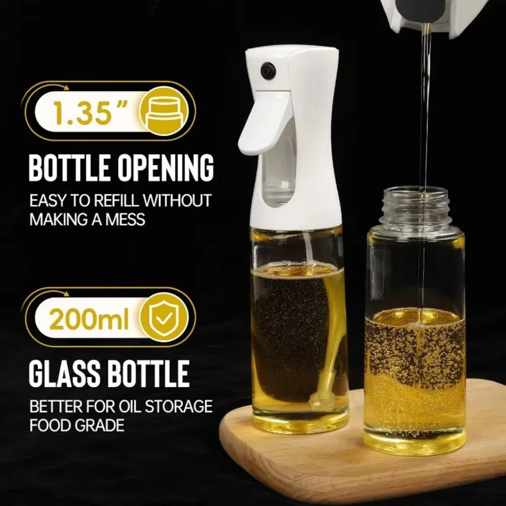 Oil Spray for Cooking - Olive Oil Dispenser Bottle Sprayer Mist-Reusable Food Grade Oil Vinegar,Spray Bottle Kitchen Accessor