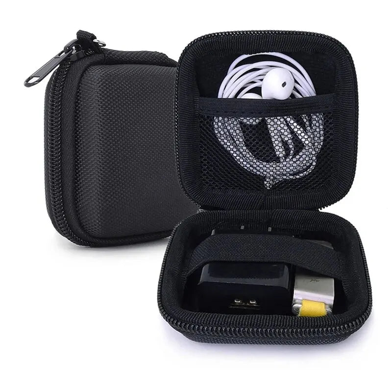 Portable Earphone Storage Bag Data Cable Organizer Bag Multifunctional Digital Gadgets Case For Charger U Disk Protective Cov