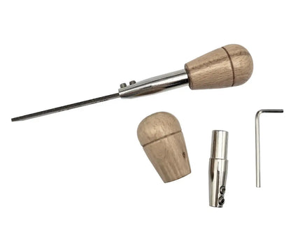Wood Pear Shape Graver Wooden Handle Jewelers Engraving Benchs Tool Engraving knife Holder jewelry Drill Milgrain Tools