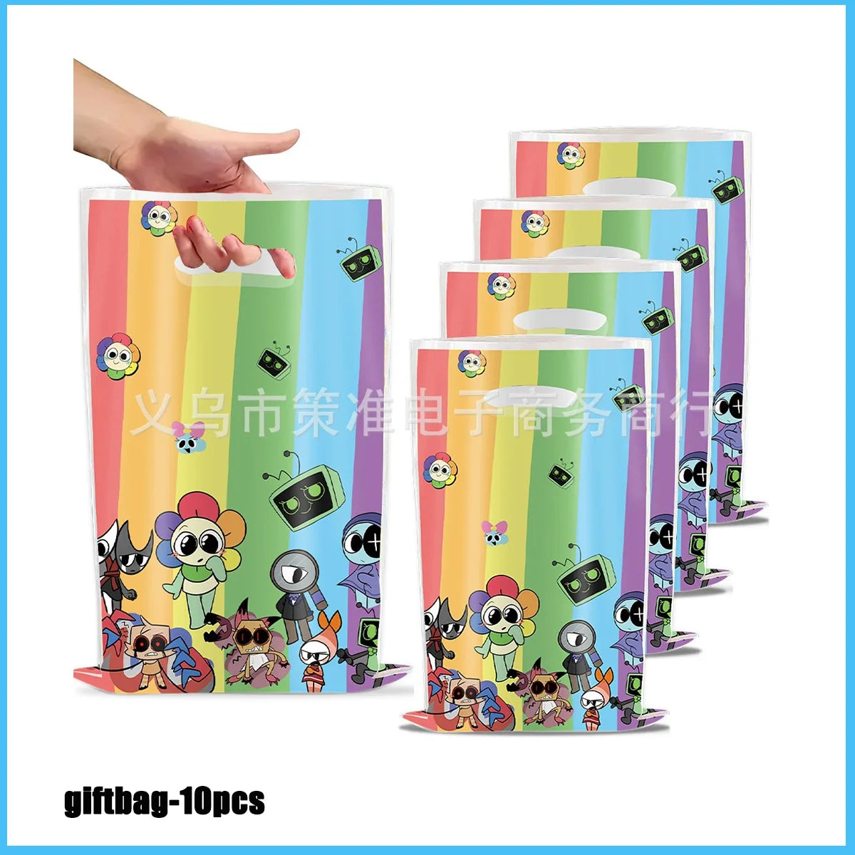 Dandys World Theme Birthday Party Decoration Disposable Tableware Dandy Balloon Napkin Backdrop For Baby Shower Kid Gift Supp