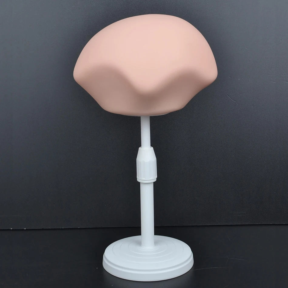Mannequin Manikin Head Wig Stand With Adjustable Model Flocking Wig Hair Glasses Display Male Female Mannequin Head Model