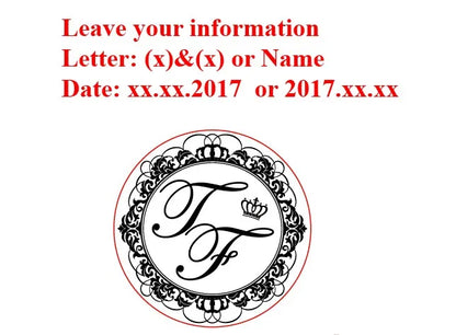 Custom brass wax seal Stamp with 2 Initial Ornament wreath,Vintage Reusable for DIY Wedding Invitation & Letters,Free Engravi