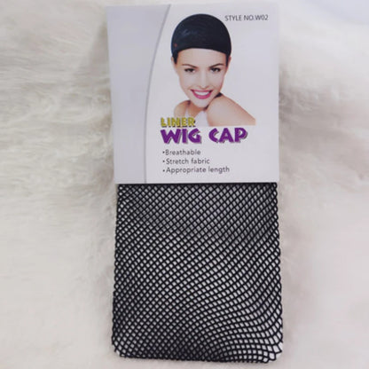 Black Snood Nylon Hairnet Materials For Wigs Making Streching Elastics Mesh Cap For Women Wig Liner Accessories