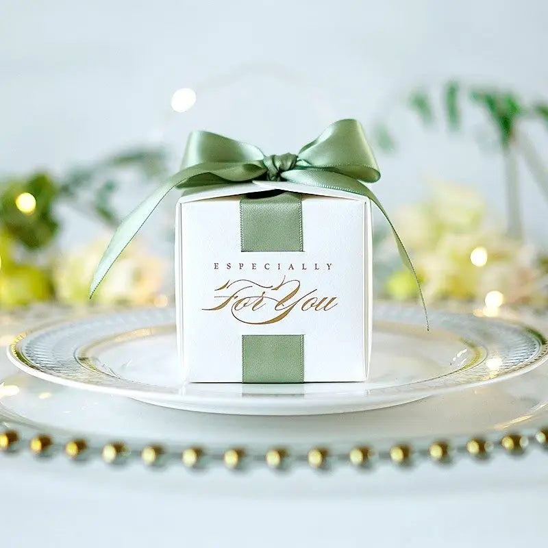 New Wedding Favors Gift Box Souvenirs Gift Box With Ribbon Candy Boxes For Christening Baby Shower Birthday Event Party Suppl