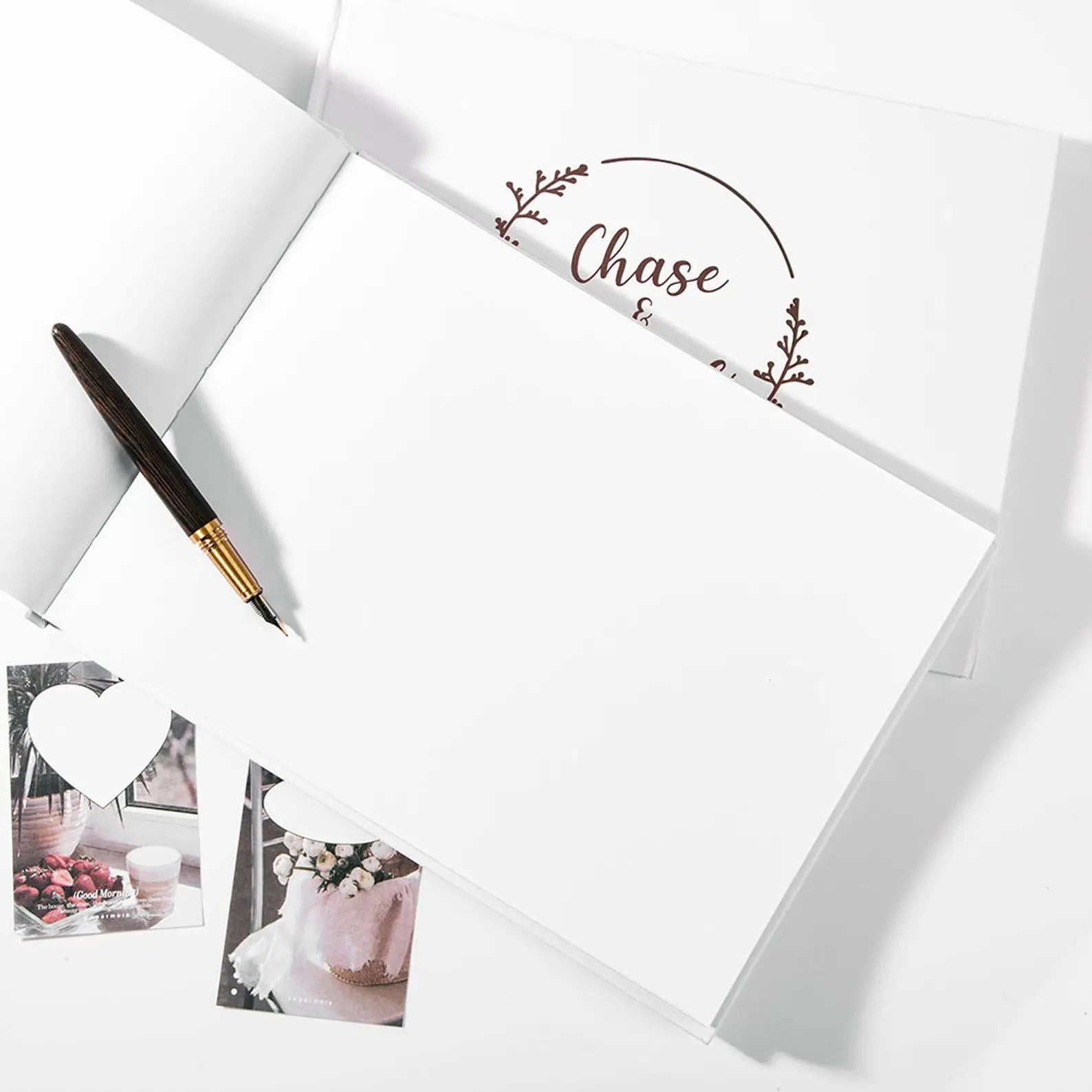 Custom Wedding Guestbook Personalized Guest Book Sign Engagement Photo Album Book Unique Wedding Guestbook Wedding Keepsake G