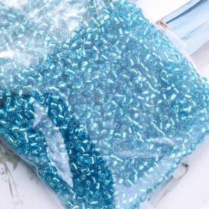 1000/500/200Pcs 4/3/2mm Glass Transparent Seed Bead Spacing Beads For Hand-Beading Diy Jewelry Accessories Bracelet Necklace 