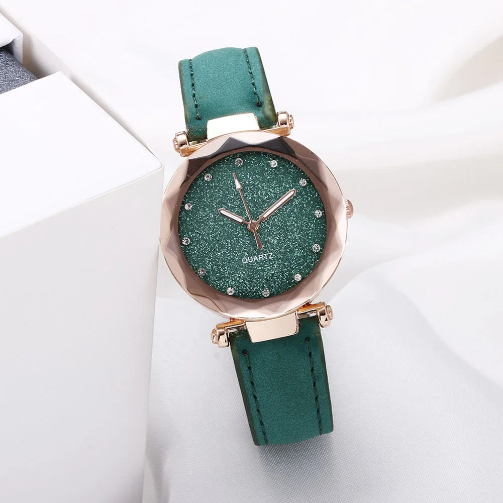Fashion Men Luxury Watches Mens Business PU Leather Quartz Watch Gifts For Male Calendar Wristwatch Relogio Masculino - Multi