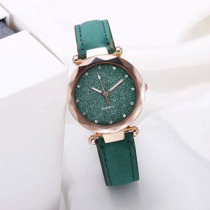 Fashion Men Luxury Watches Mens Business PU Leather Quartz Watch Gifts For Male Calendar Wristwatch Relogio Masculino - Multi