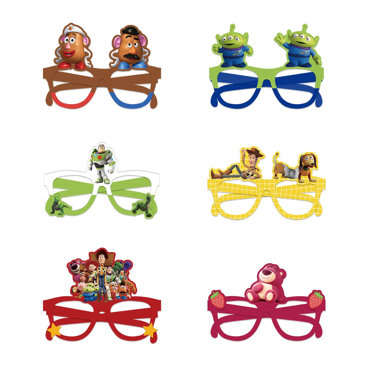 Toy Story Party Decoration Tableware Paper Plates Party Favors Gift Tablecloth BirthdayParty Supplies Toys Stamp Bracelet - 1