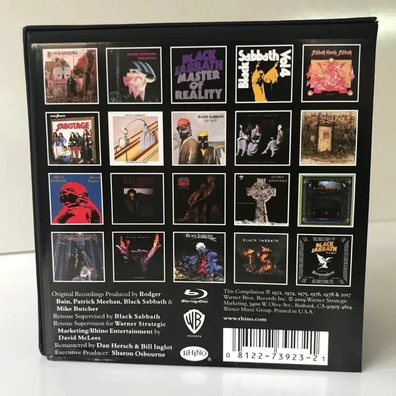 Black Sabbath Band Black Sabbath (1970 -) 21CD + 1BD