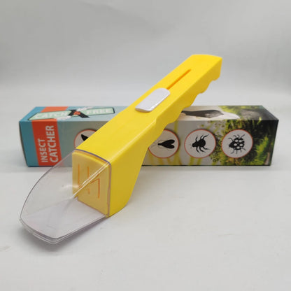 Handheld Insect Catcher for Efficient Spider, Bee, and Insect Trapping at Home - YELLOW