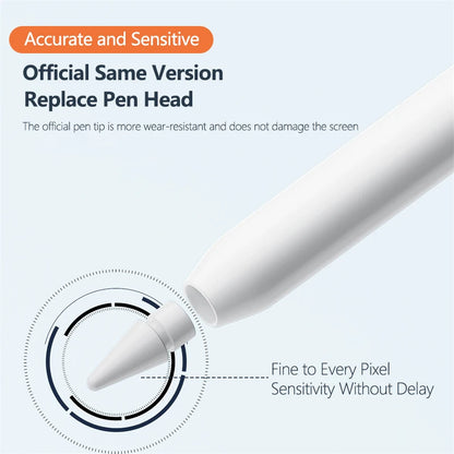 Replacement Pencil Tips for Apple Pencil 1st 2nd Generation iPencil Smooth Spare Nibs for iPad Pro Apple Pencil 2 Fine Nib 20