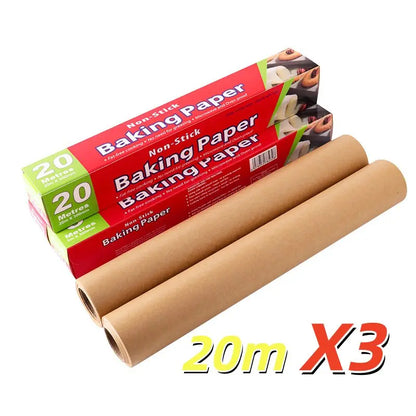 Parchment Paper Baking Sheets, Non-Stick Precut Baking Parchment, for Baking Grilling Air Fryer Steaming Bread Cup Cake Cooki