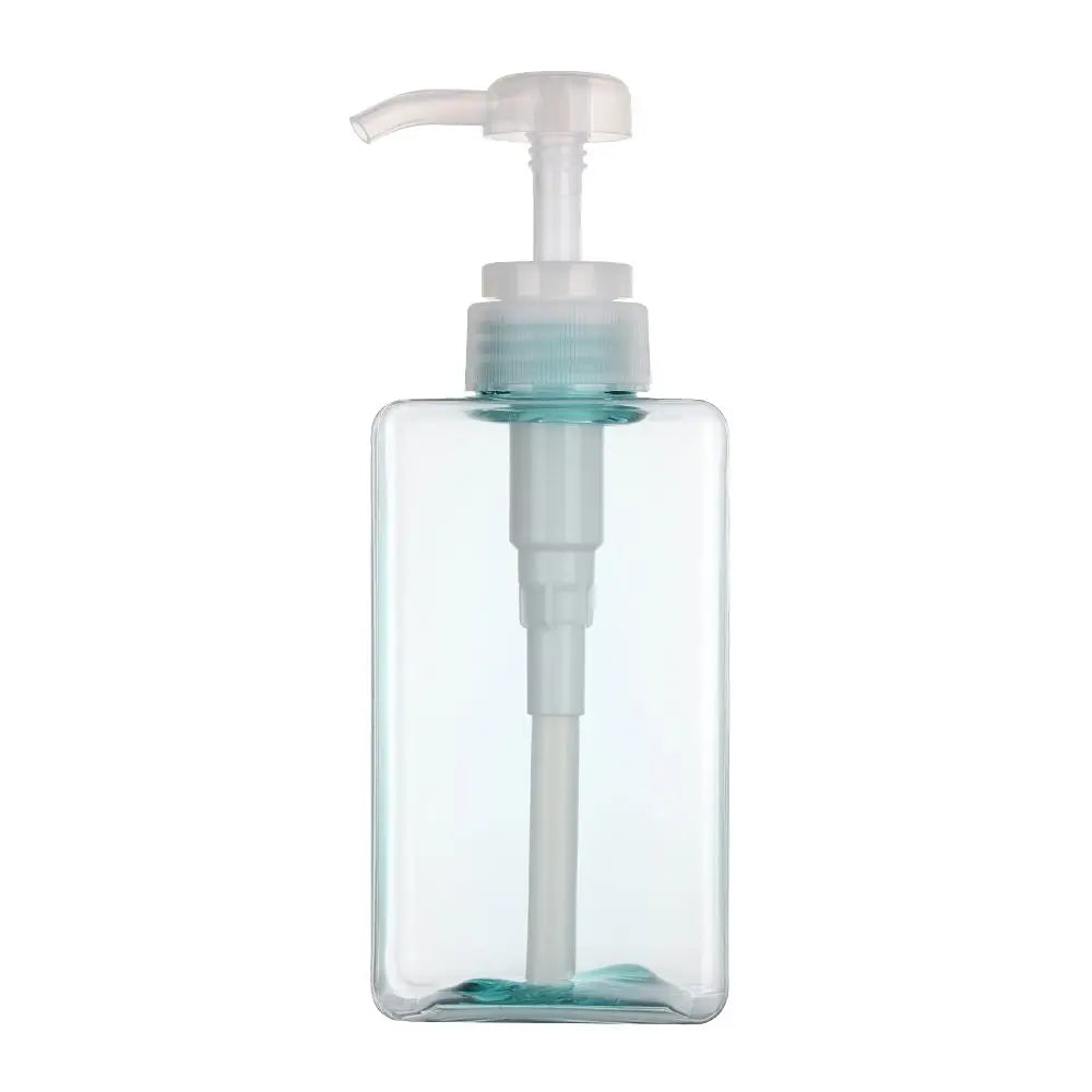 650ml Square Clear Bottle Liquid Soap Whipped Mousse Points Bottling Shampoo Lotion Shower Gel Pump Bottlesnding Soap Dispens