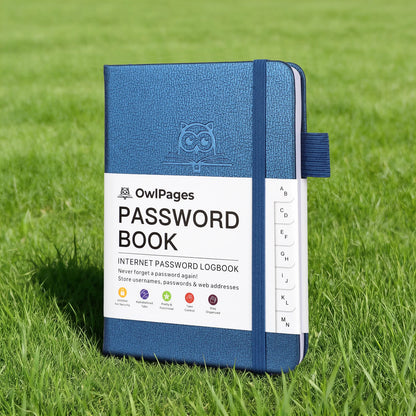 Password Keeper Journal - Organize & Store Passwords Alphabetically with College Ruled Pages, Perfect for Home & Office Organ