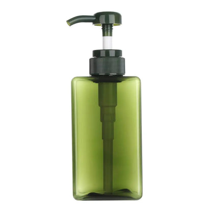 650ml Square Clear Bottle Liquid Soap Whipped Mousse Points Bottling Shampoo Lotion Shower Gel Pump Bottlesnding Soap Dispens