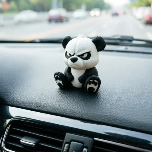 Panda Sculpture Ornament, Suitable for Home Decor, Car Decor, Easter Decoration Ornament, Car Ornament, Desktop Ornament
