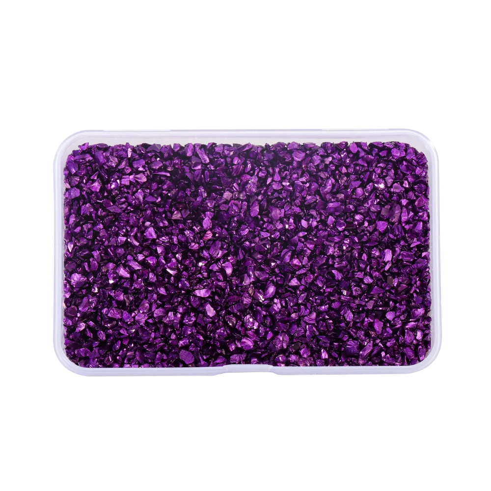 30g/Box Crushed Glass Stones Resin Filling Irregular Broken Stone for DIY Epoxy Resin Mold Crafts Nail Art Decoration Materia