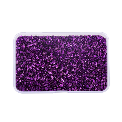 30g/Box Crushed Glass Stones Resin Filling Irregular Broken Stone for DIY Epoxy Resin Mold Crafts Nail Art Decoration Materia