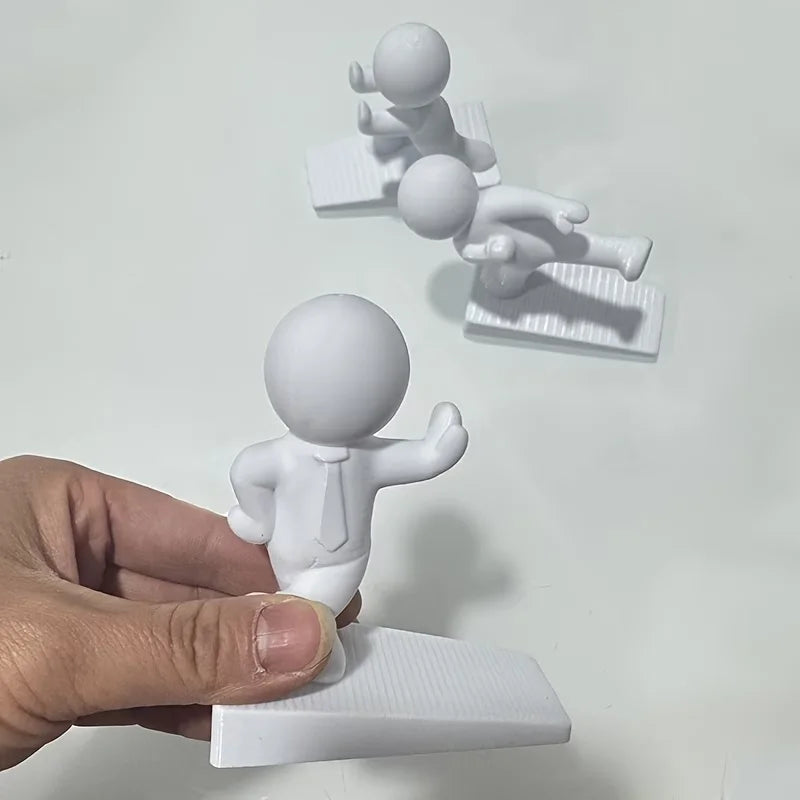 1/3 Pcs Cute decorative door stopper, flexible and movable door stopper, anti slip base to protect walls,home decoration