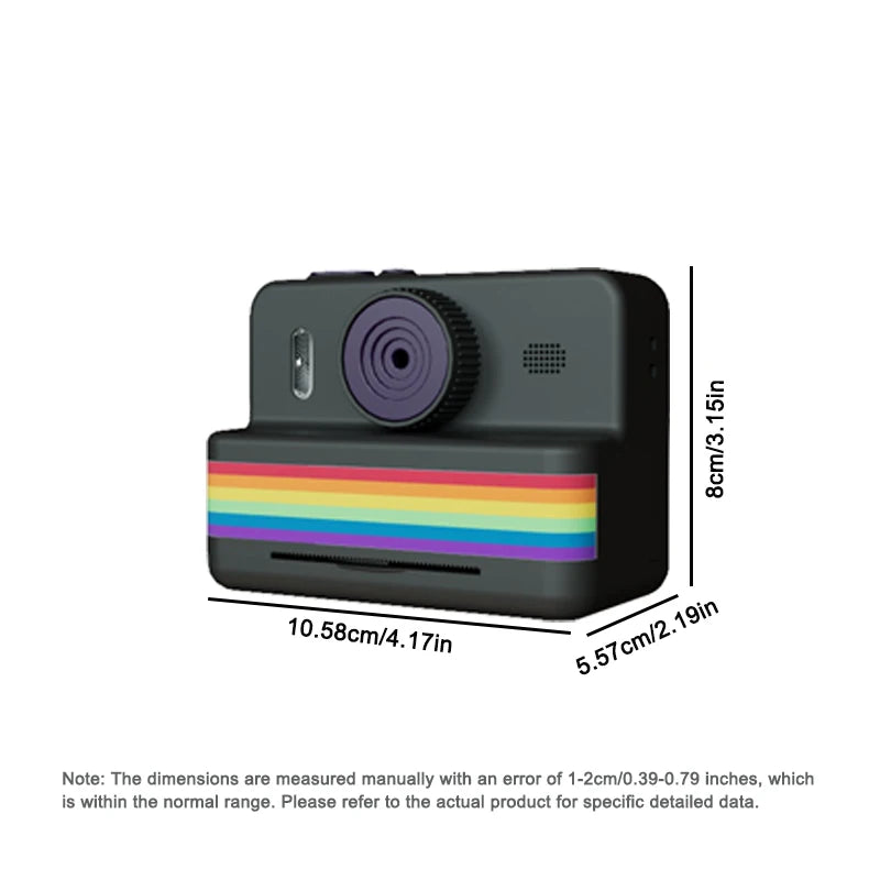Digital Children Camera For Photography Mini Printer Portable Thermal Instant Print Photo Kids Camera 2.8inch HD Video Toy Gi