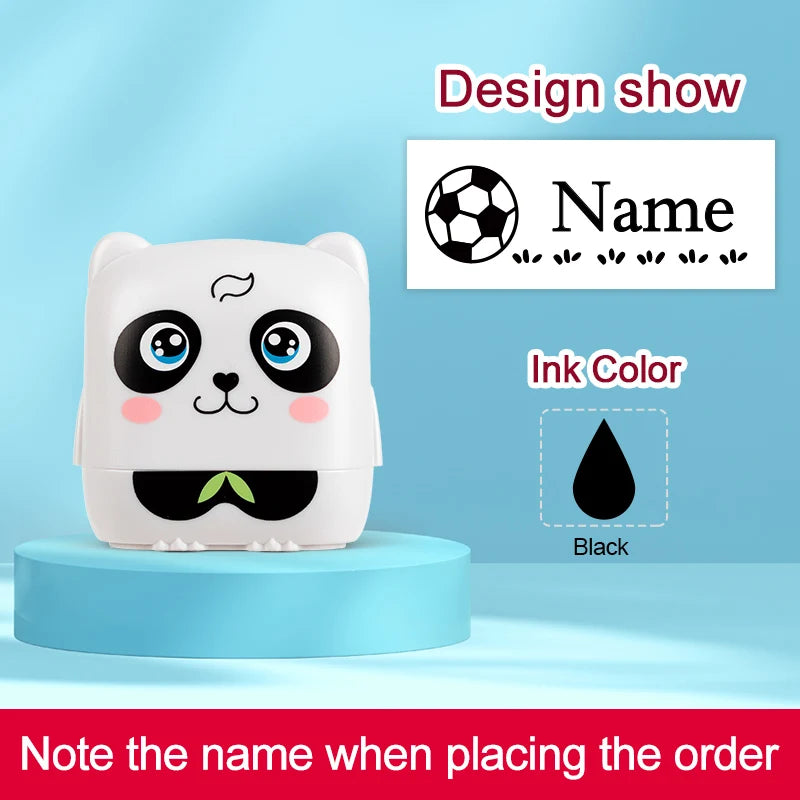 ‌Personalized Custom Name Stamp for Kids - Waterproof Durable School Stamp, Non-Fade Ink,Unique Educational Gift for Students