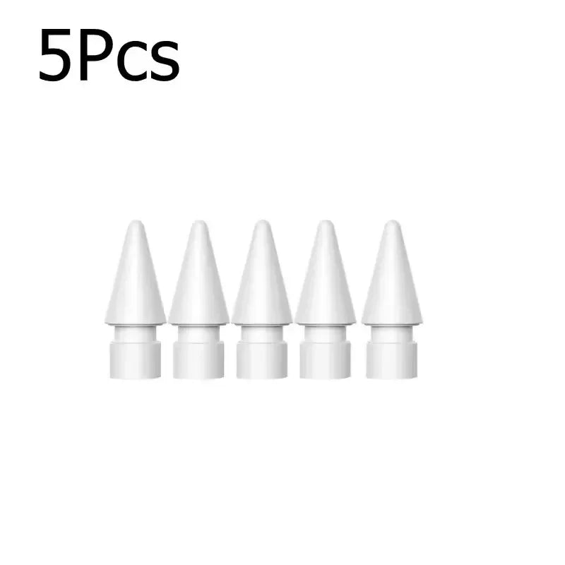 For Apple Pencil 1st/2nd Nibs Tip Replacement Silent Tablet Pen Nib Wear-resistant High Sensitivity for Apple IPencil Tip