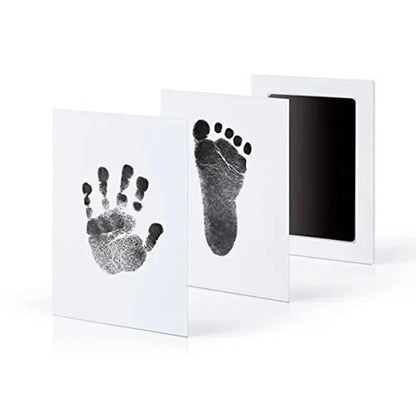 Paw Print Clean Touch Ink Pad, Dog Or Cat Pet Owner Keepsake, DIY Inkless Nose and Pawprint Impression Making Kit - Black