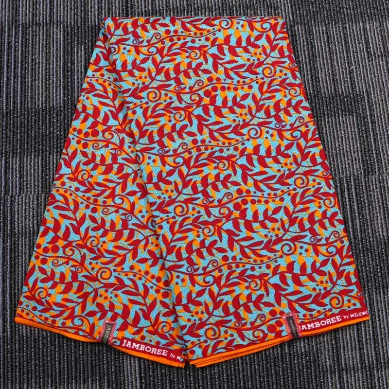 Africa Nigerian Prints Batik Fabric Real Wax Patchwork Sewing Dress Craft Cloth Polyester Ankara Tissu A-7 - FP6188 / 3 Y