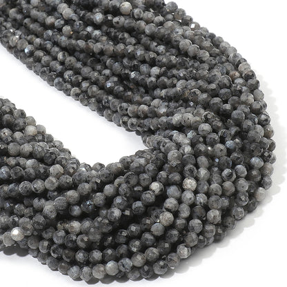 2 3 4mm Faceted Tiny Beads Natural Aquamarine Lapis Lazuli Tourmaline Amethyst Stone Beads for Jewelry Making Diy Accessories