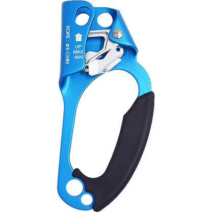 Outdoor Rock Climbing Hand Ascender SRT Ascend Device Mountaineer Handle Ascender Left Hand Right Hand Climbing Rope Tools