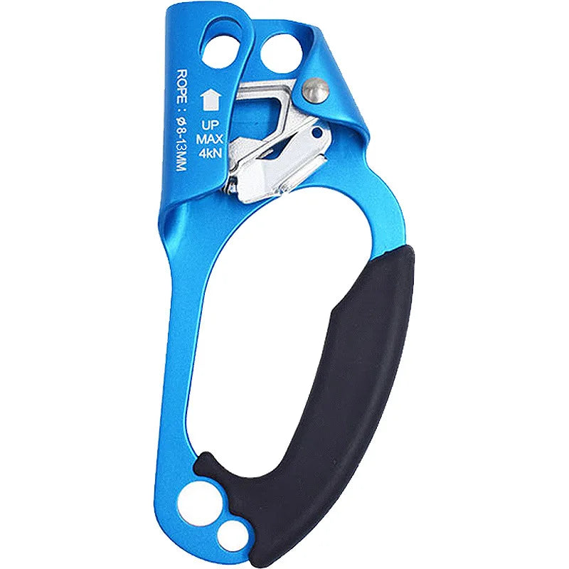 Outdoor Rock Climbing Hand Ascender SRT Ascend Device Mountaineer Handle Ascender Left Hand Right Hand Climbing Rope Tools - 