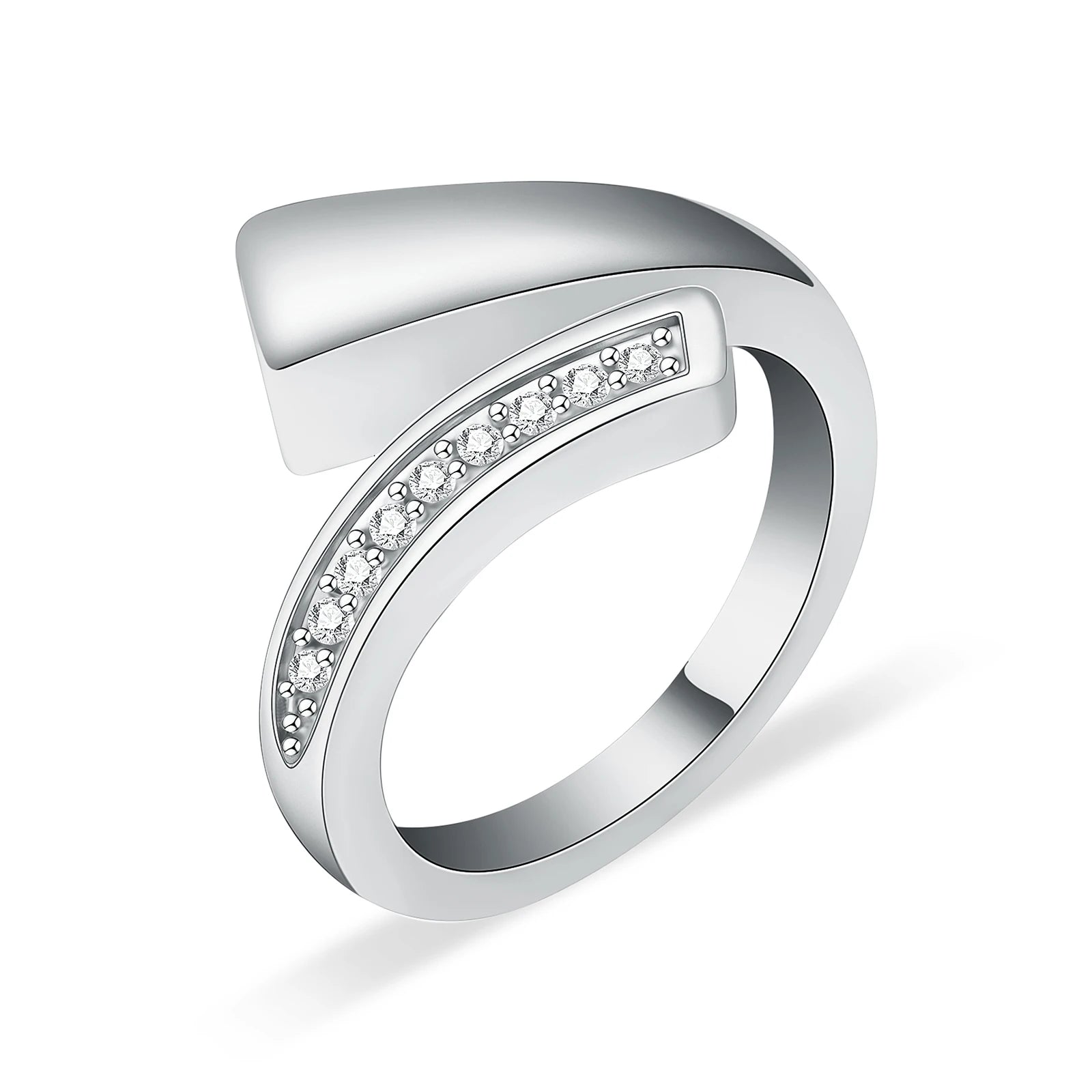 Cremation Jewelry Cubic Zirconia Urn Ring for Ashes Stainless Steel for Women Men Ash Ring Keepsake Memorial Cremation Ring -