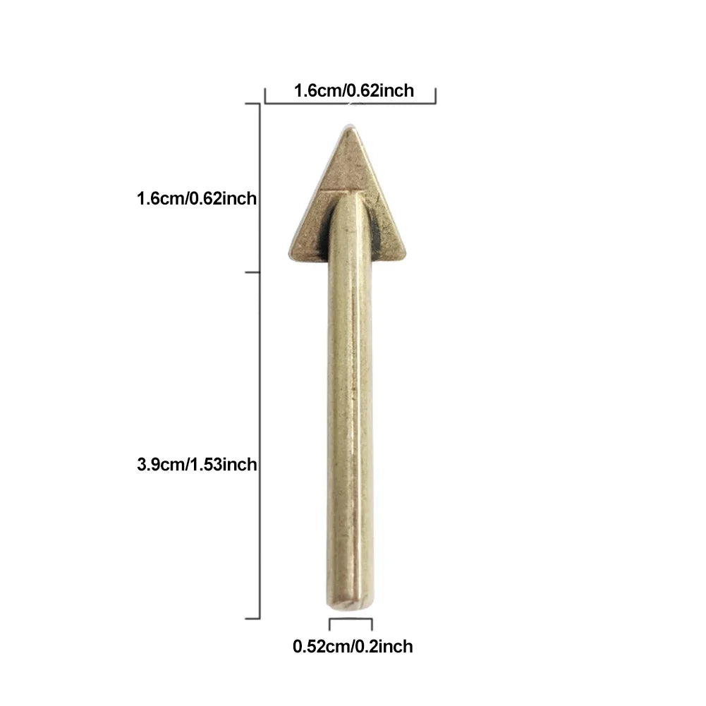 Welder Soldering Tips Replacement Tips For 80 Watt Iron Plastic Welding TPO TEO PP Auto Bumper Welder Equipment Accessory - 1