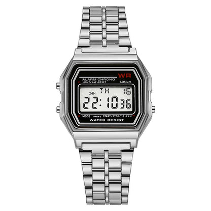 Sports Rose Gold Children Watches for Women Electronic Digital Display Retro Style Alarm Clock Men's Relogio Masculin Reloj -