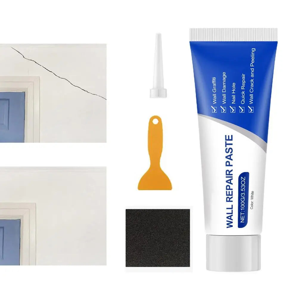 Cement Plaster Wall Hole Repair Kit Wall Repair Drywall Patch Easy Solution Putty Mending Agent For Ceiling Door Fixing Mendi